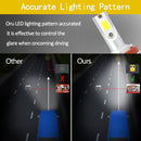 2 PCS H1 18W 1800 LM 8000K IP68 Canbus Constant Current Car LED Headlight with 2 COB Lamps, DC 9-36V(Ice Blue Light)