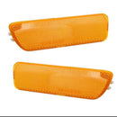 2 PCS Front Bumper Clearance Lights Housing without Bulb Replacement 1JM945071 / 1JM945072 for VW Golf / Jetta 1999-2005(Yellow)