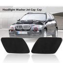 2 PCS Car Front Headlight Washer Jet Water Spray Nozzle 51657199142 / 51657199141 for BMW X5 2007-2010 / E70 2006-2013