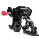 360 Degree Rotating Motorcycle Mobile Phone Holder with USB charger, Suitable for 3.5-6.6 inch Phones