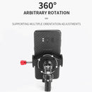 360 Degree Rotating Motorcycle Mobile Phone Holder with USB charger, Suitable for 3.5-6.6 inch Phones