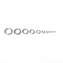 325 PCS Stainless Steel Spring Lock Washer Assorted Kit M2-M16 for Car / Boat / Home Appliance