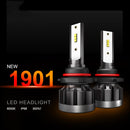 2 PCS 1901 9006 / HB4 DC9-36V 14W 6000K 1400LM IP68 Car LED Headlight Lamps(White Light)