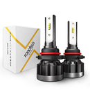 2 PCS 1901 9005 / HB3 / H10 DC9-36V 14W 6000K 1400LM IP68 Car LED Headlight Lamps(White Light)