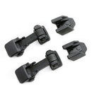2 PCS Car Latch Locking Catch Buckle Engine Cover for Jeep Wrangler TJ 1996-2006