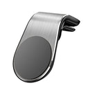Car Metal Magnetic Air Outlet Mobile Phone Holder Bracket (Silver)