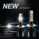 2 PCS 1905 H4 DC9-36V / 23W / 6000K / 3000LM IP68 Car LED Headlight Lamps