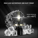 2 PCS 1905 H4 DC9-36V / 23W / 6000K / 3000LM IP68 Car LED Headlight Lamps