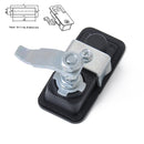 4 PCS Adjustable Black Paddle Entry Door Latch & Keys Tool Box Lock for Trailer / Yacht / Truck