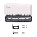 6 inch 18W 6000K IP68 8D Car Boat Marine Work Lights Spotlight LED Bulbs, DC 10-30V (White Light)