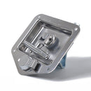 Folding T Handle Lock Stainless Steel Flush Mount Tool Box for Trailer / Yacht / Truck