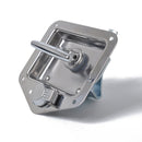 Folding T Handle Lock Stainless Steel Flush Mount Tool Box for Trailer / Yacht / Truck