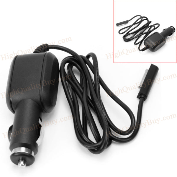 1 x Black Car Power Charger Cable Adaptor For Microsoft Surface RT 10.6 Inch Hot