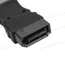 SATA Female Jack to ESATA Male Plug Connector Adapter Converter For PC Computer