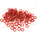 120x Rubber O-Ring Switch Dampeners Dark Red For Cherry Keyboard Dampers Hot