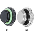 1 PC Thread Connector Stop Plug Fittings for PC Water Cooling System Well Hot