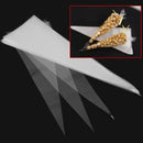 100x Clear OPP Cone Candy Sweet Display Favor Gift Party Cello Cellophane Hot