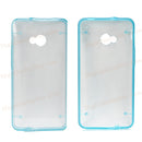 Back Shell Phone Covers Cases For HTC One M7 Blue Good Quality