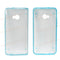 Back Shell Phone Covers Cases For HTC One M7 Blue Good Quality