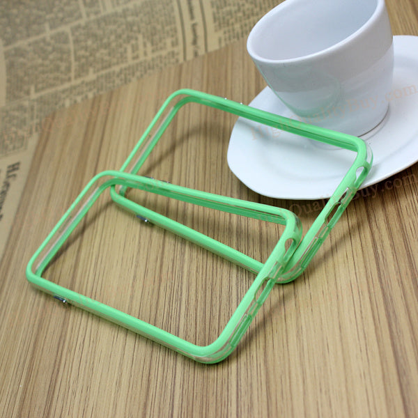 2x Green Color Frame Case Scratch Protection for iphone6 Phone Accessories