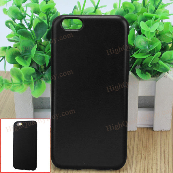 1Pc iPhone6 4.7 inch black TPU soft rubber Phone Case 14 * 7 * 0.9cm