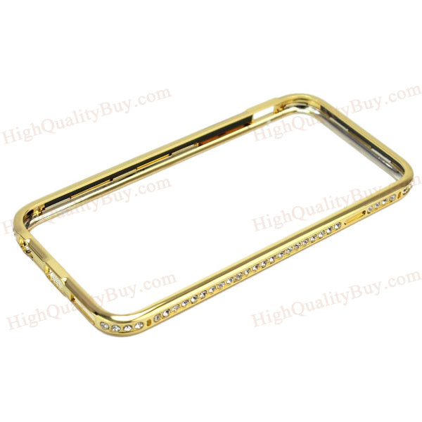 New Durable Metal Case Cover For Mobile Phone iphone6 One Color With Crystal
