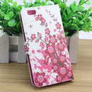 1Pc iPhone6 Plus 5.5 inch TPU soft rubber Phone Case Plum Faux Leather Cover