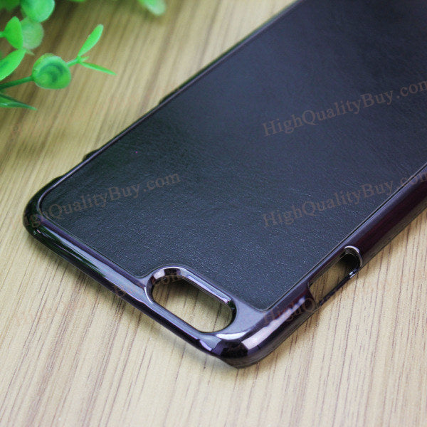 1X Quality Plastic Artificial Leather Case Cover For iPhone6 plus Mobile Phone