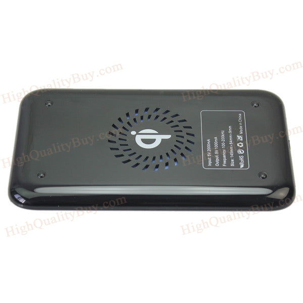 1Pcs SIX5 wireless charger transmitter with data cable +  S4 receiver (black)