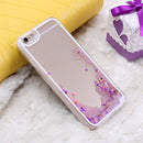 Floating Hearts Liquid Waterfall Bling quicksand Glitter Case For iPhone6 4.7 "