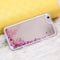 Floating Hearts Liquid Waterfall Bling quicksand Glitter Case For iPhone6 4.7 "