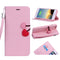 1x Cute Pink Silicone Phone Case With Lanyard For iphone6 Plus 5.5"  Soft Cover