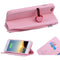 1x Cute Pink Silicone Phone Case With Lanyard For iphone6 Plus 5.5"  Soft Cover