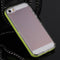 Transparent Anti-Shock Phone Case Frame For iPhone5/5S Fruit Green Color