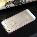 Trendy Handmade Artificial Crystal Case Hard Cover For iPhone5/5S Easy Use