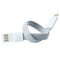 2pcs 5Pin Micro USB Magnet Flat Sync Data Charger Cables Wire Cord For Phones