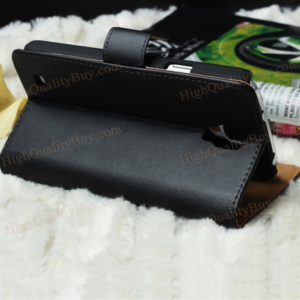 For Galaxy S4 Active Phone Case Luxury Leather Magnet Flip Wallet Stand Cover