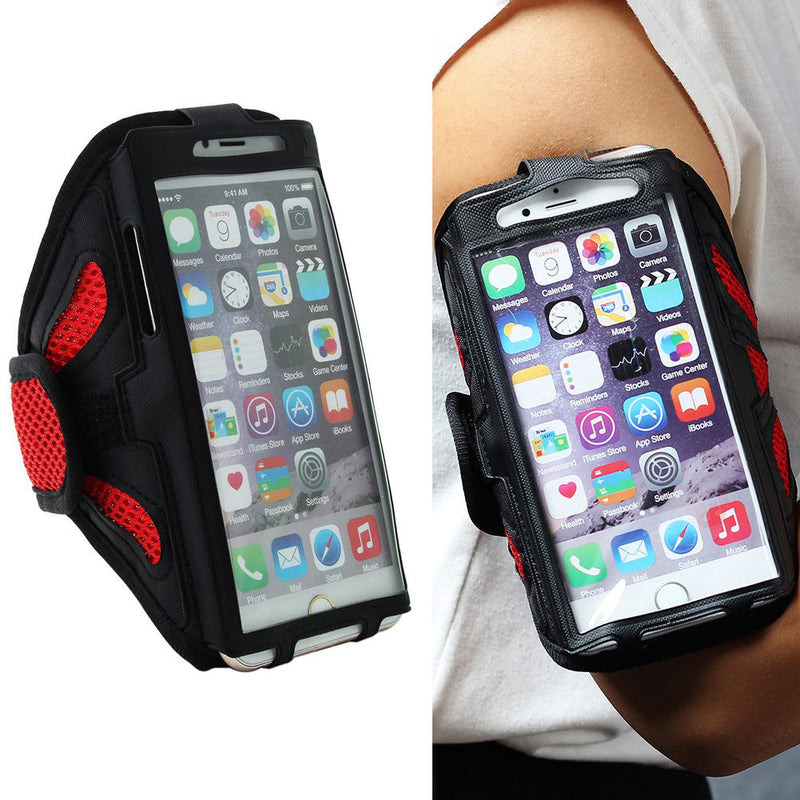 For Cell Phone Sport Armband Running Joggings Gym Arm Band Pouch Holder Bag Case