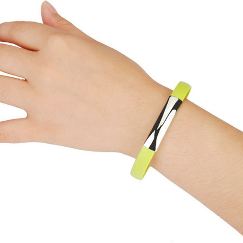 USB Cable Bracelet Wristband Charger Charging Data Sync Cord For Cell Phone