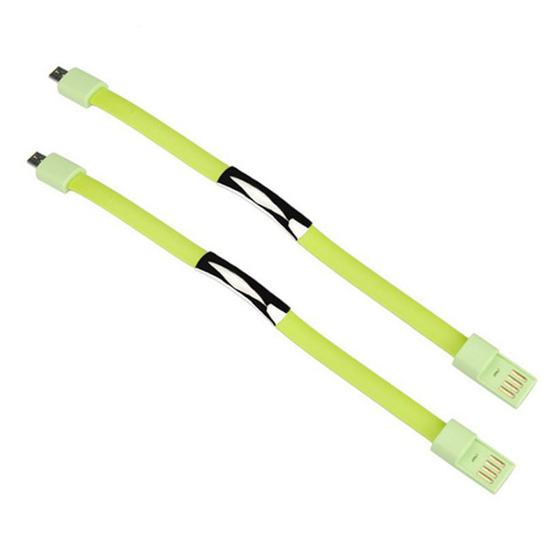 USB Cable Bracelet Wristband Charger Charging Data Sync Cord For Cell Phone