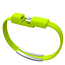 USB Cable Bracelet Wristband Charger Charging Data Sync Cord For Cell Phone