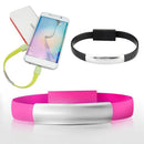 USB Cable Bracelet Wristband Charger Charging Data Sync Cord For Cell Phone