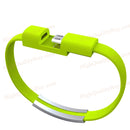 USB Cable Bracelet Wristband Charger Charging Data Sync Cord For Cell Phone