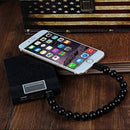 1x Creative 8Pin USB Data Cable Bead Bracelet Charger for Android Cell Phone Hot