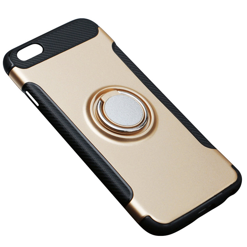 Phone Case Shockproof Kickstand Finger Ring Holder Anti Fall Cover