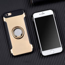 Phone Case Shockproof Kickstand Finger Ring Holder Anti Fall Cover