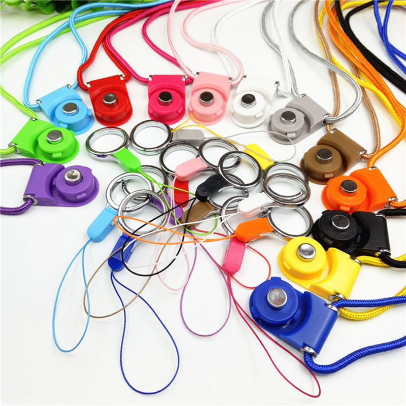 Lanyard Keychain Duck-Neckband Clip Hang-Rope Id-Card Usb-Badge Mobile-Phone
