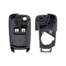 For Opel Car Keys Replacement 2 Buttons Car Key Case with Foldable Key Blade