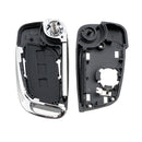 For PEUGEOT Car Keys Replacement 2 Buttons Car Key Case with Grooved and Holder