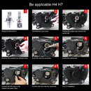 2 PCS M3 H7 DC9-32V / 17W / 6500K / 2000LM IP68 Car LED Headlight Lamps(Cool White)